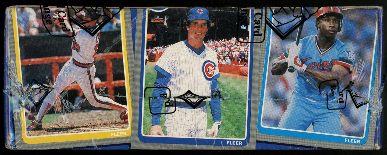 1985 Fleer Baseball Wax Box BBCE Wrapped And Sealed