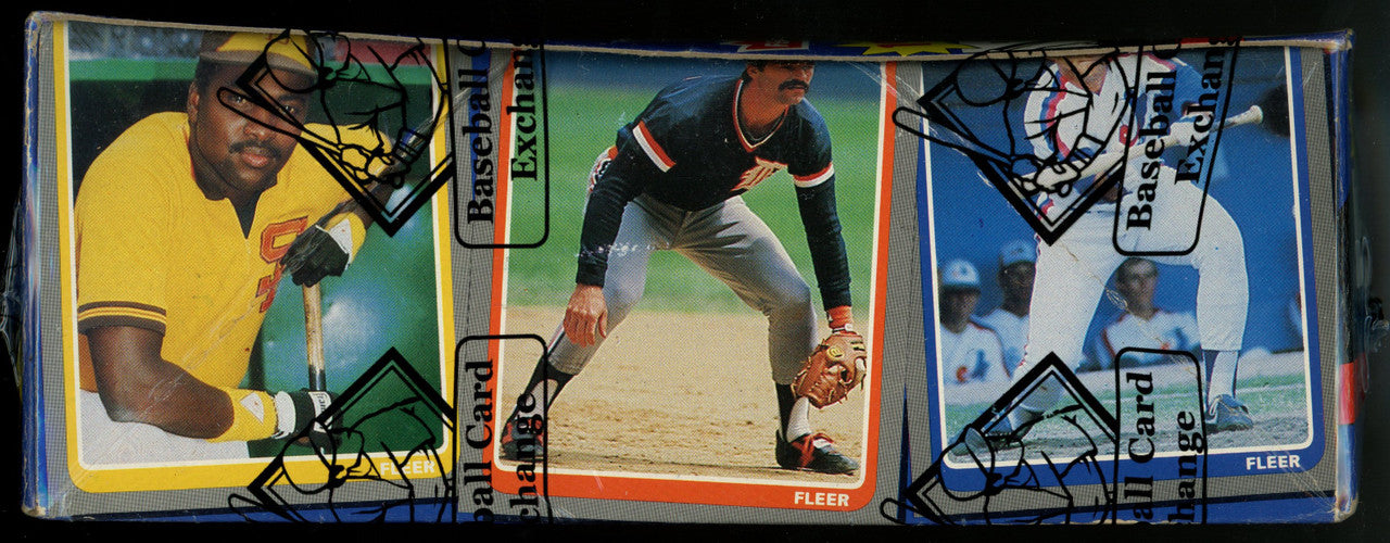 1985 Fleer Baseball Wax Box BBCE Wrapped And Sealed