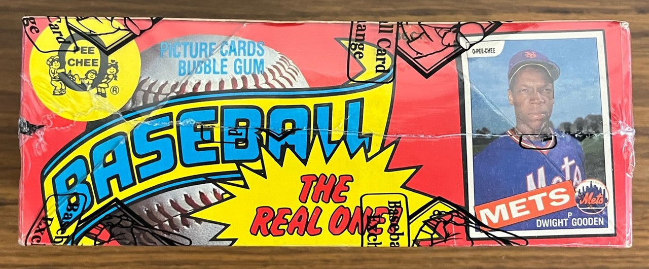 1985 O-Pee-Chee Baseball Wax Box BBCE Wrapped And Sealed