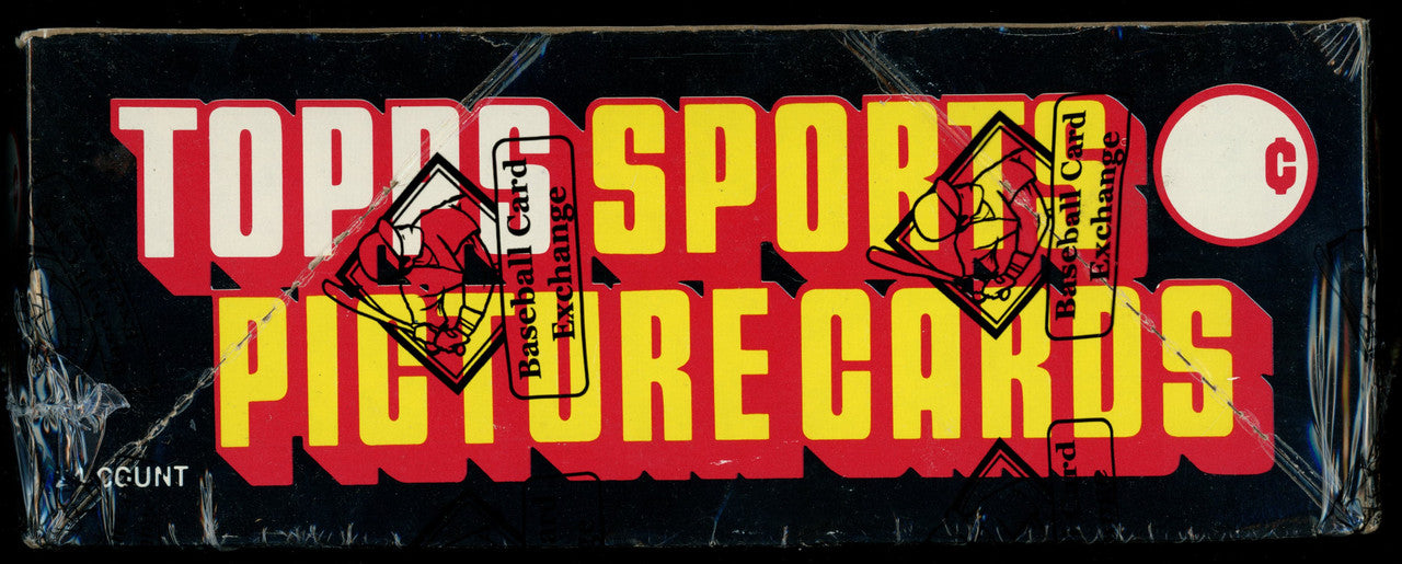1985 Topps Baseball Rack Pack Box BBCE Wrapped And Sealed