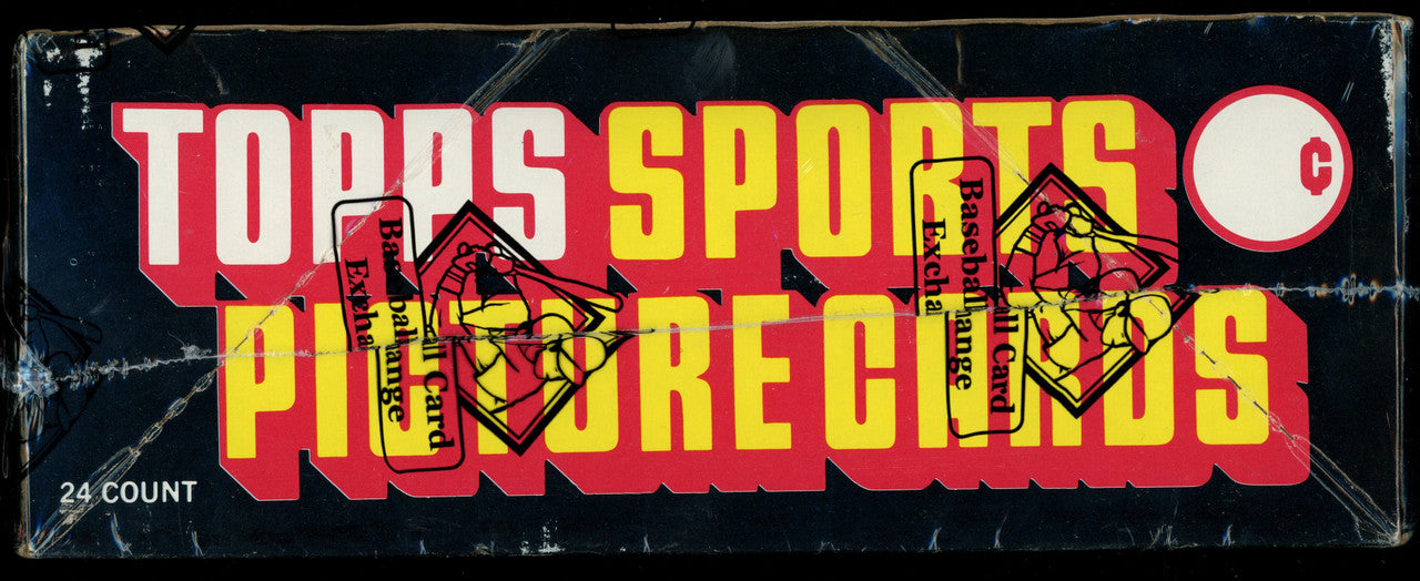1985 Topps Baseball Rack Pack Box BBCE Wrapped And Sealed