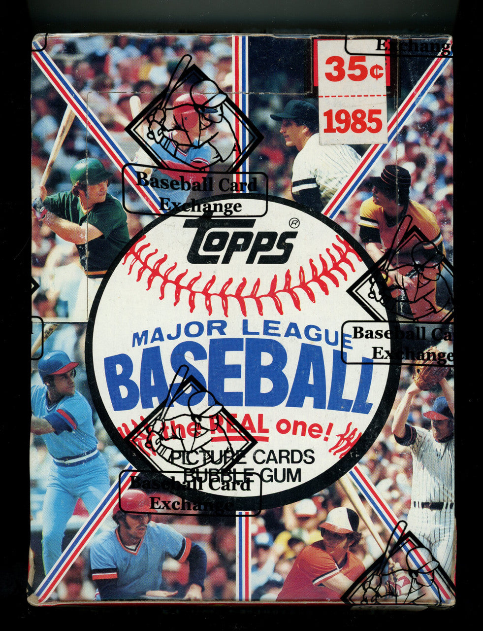 1985 Topps Baseball Wax Box BBCE Wrapped And Sealed (1981 Box)