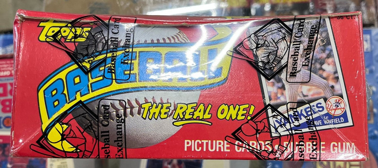 1985 Topps Baseball Wax Box BBCE Wrapped Sealed