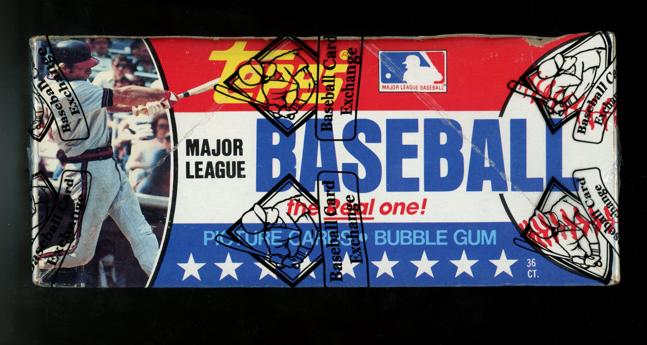 1985 Topps Baseball Wax Box BBCE Wrapped And Sealed (1981 Box)