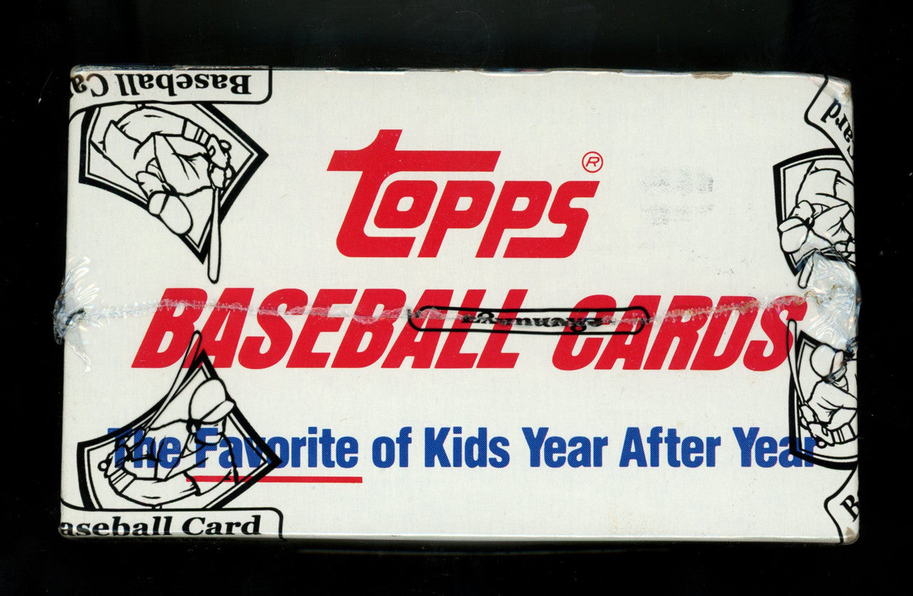 1985 Topps Baseball Wax Box BBCE Wrapped And Sealed (1981 Box)