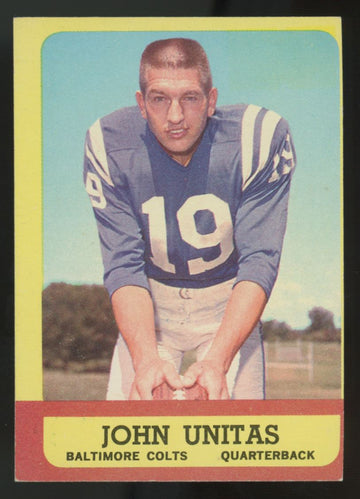 1963 Topps John Unitas #1 EX