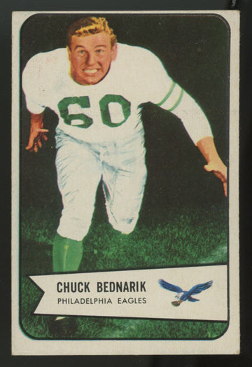 1954 Bowman Chuck Bednarik #57 VG