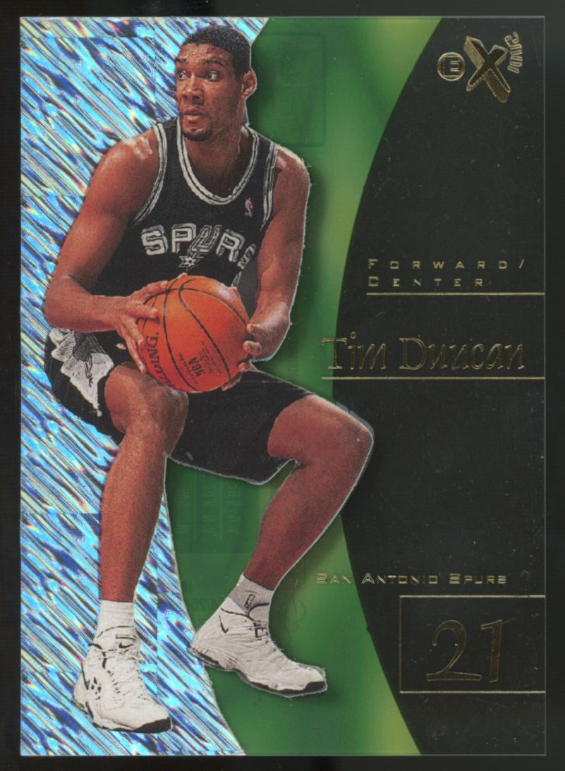 1997-98 Skybox EX2001 Tim Duncan RC #75
