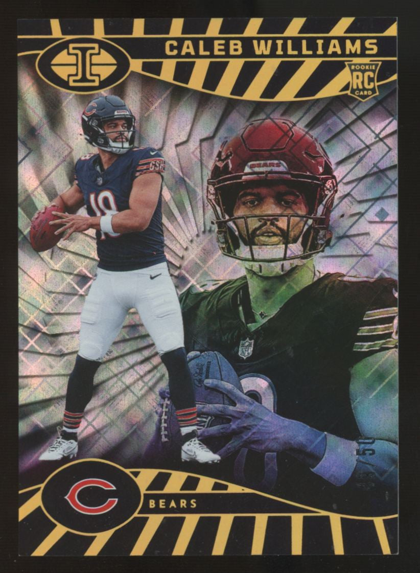 2024 Panini Illusions Caleb Williams RC Diamond Trophy /50 #13