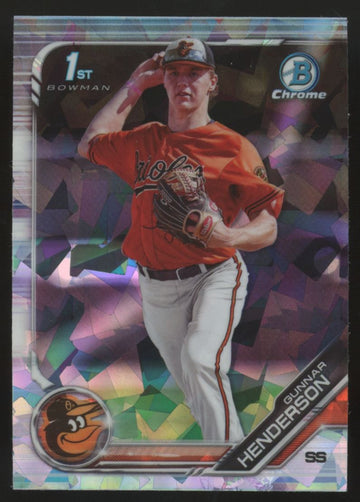 2019 Bowman Chrome Draft Gunnar Henderson 1st Ice #BDC-22