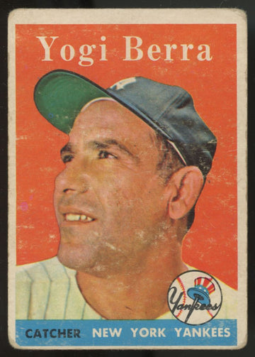 1958 Topps Yogi Berra #370 F/G