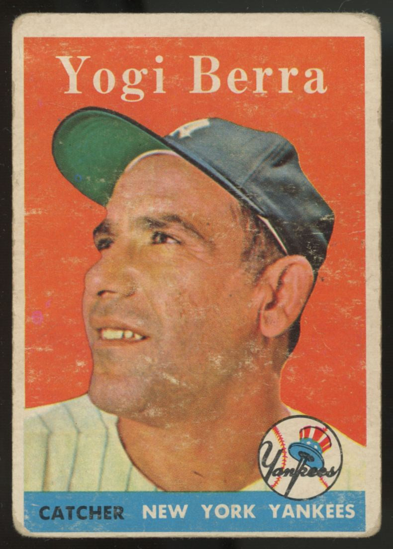 1958 Topps Yogi Berra #370 F/G