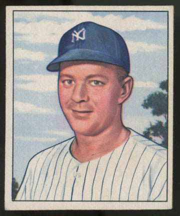 1950 Bowman Ed Lopat #215 EX+