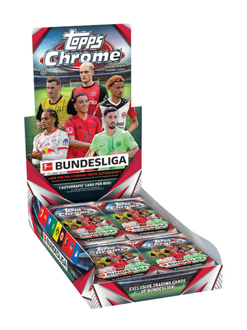 2024/25 Topps Chrome Bundesliga Soccer Hobby Box