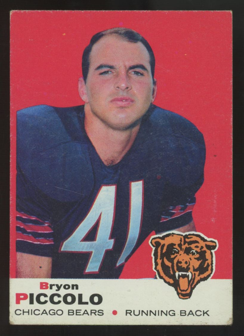 1969 Topps Bryon Piccolo RC #26 VG-EX