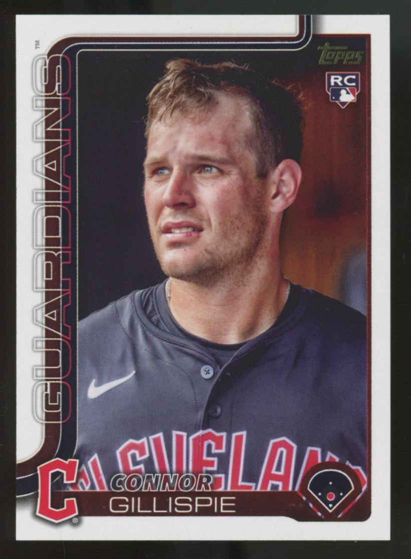 2025 Topps Series Two Connor Gillispie RC Golden Mirror SSP #632