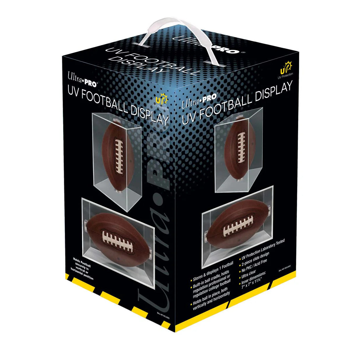 Ultra Pro Football Holder Display Case UV Protection