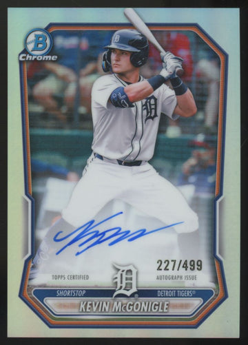 2026 Bowman Chrome Kevin McGonigle Prospect Auto /499 #CPA-KMC