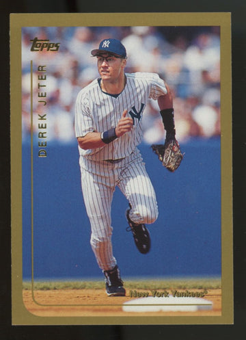 1999 Topps Baseball Complete Set (463) Jeter Holliday RC