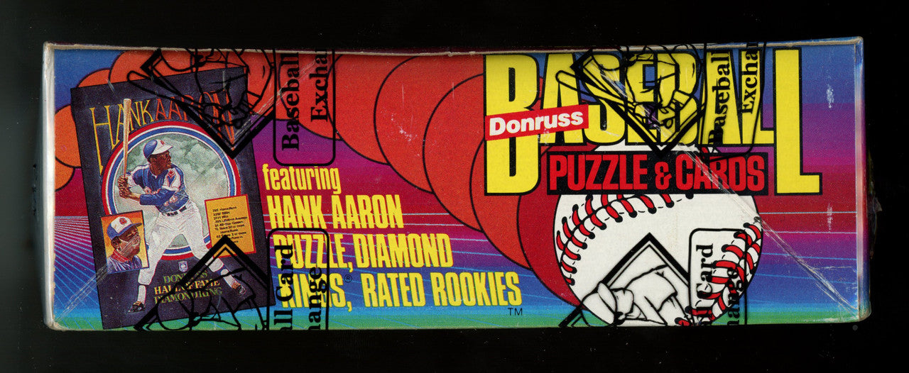 1986 Donruss Baseball Wax Box BBCE Wrapped and Sealed