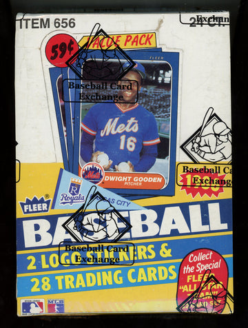 1986 Fleer Baseball Cello Box BBCE Wrapped And Sealed