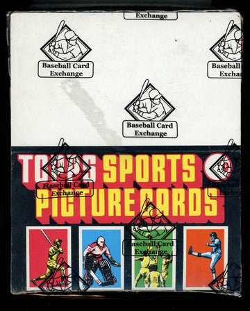 1986 Topps Baseball Rack Pack Box BBCE Wrapped And Sealed