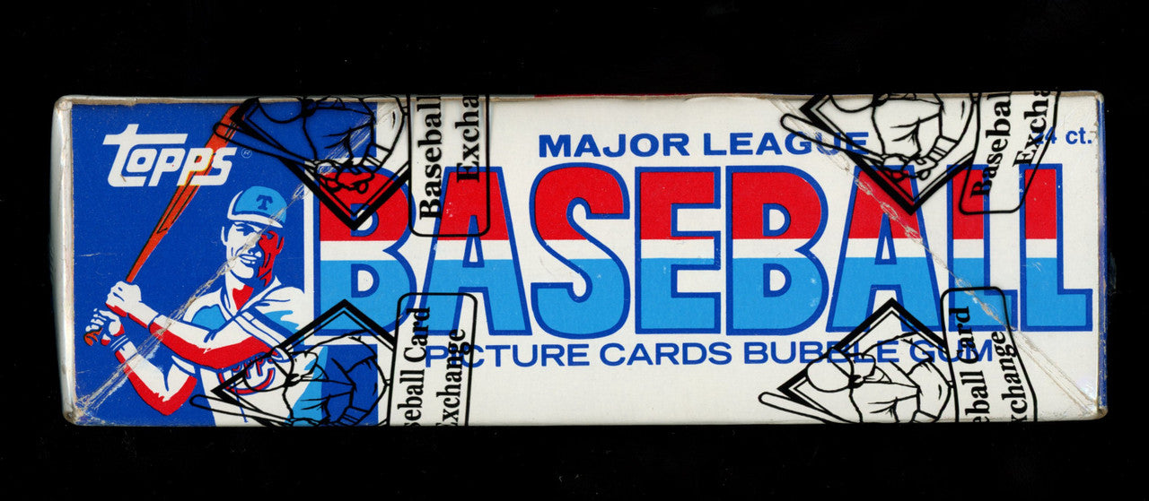 1986 Topps Baseball Cello Pack Box BBCE Wrapped And Sealed