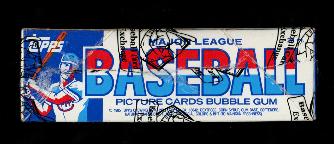 1986 Topps Baseball Cello Pack Box BBCE Wrapped And Sealed