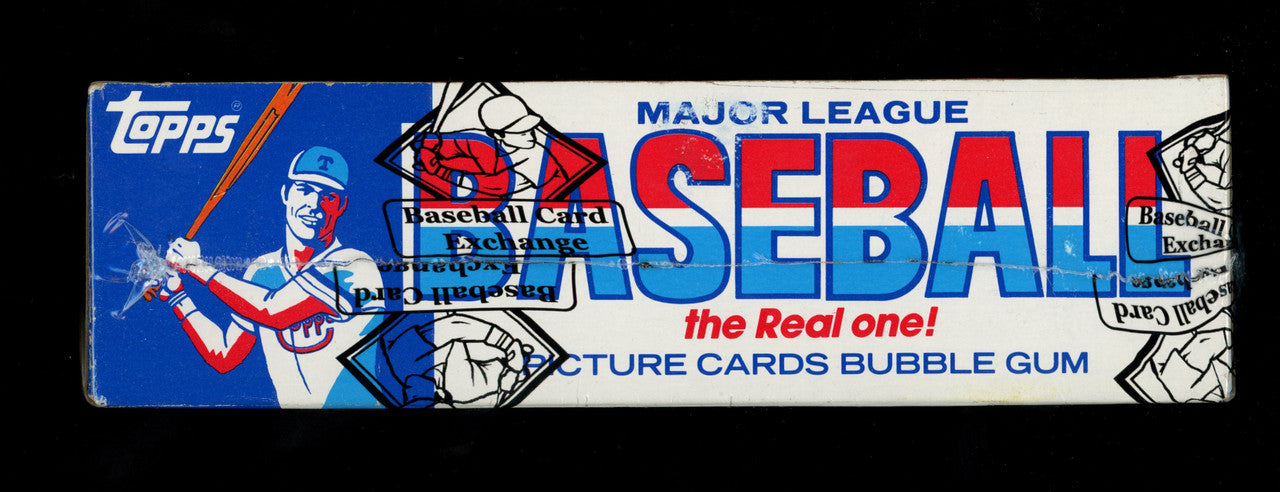 1986 Topps Baseball Cello Pack Box BBCE Wrapped And Sealed