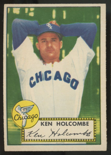 1952 Topps Ken Holcombe #95 EX