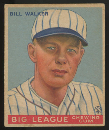 1933 Goudey Bill Walker #94 VG-EX