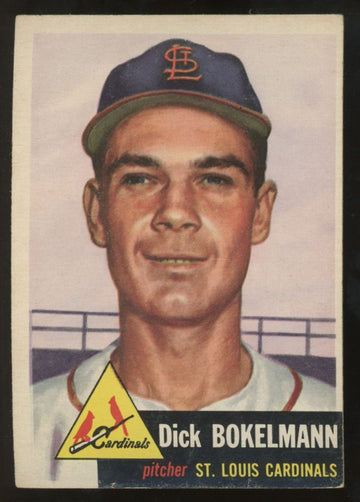 1953 Topps Dick Bokelmann #204 G/VG