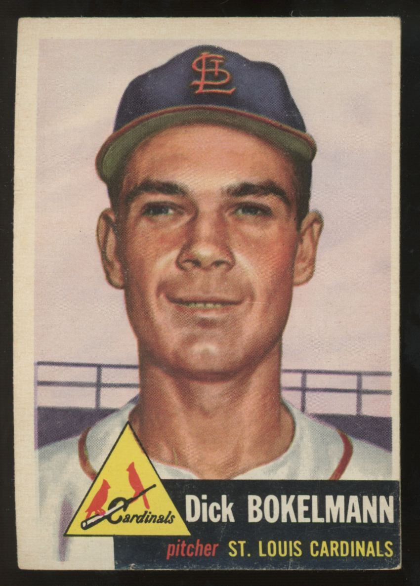 1953 Topps Dick Bokelmann #204 G/VG