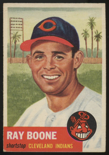 1953 Topps Ray Boone #25 EX
