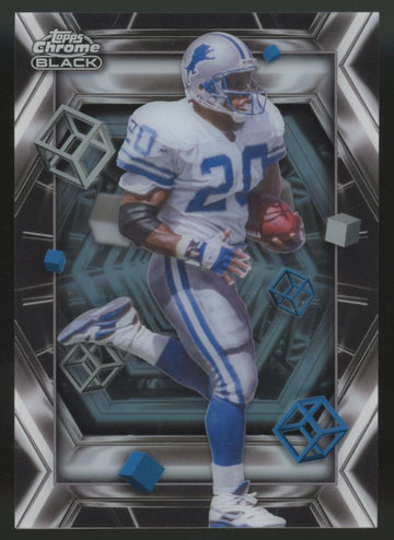 2025 Topps Chrome Black Barry Sanders Depths Of Darkness SSP #DOD-11