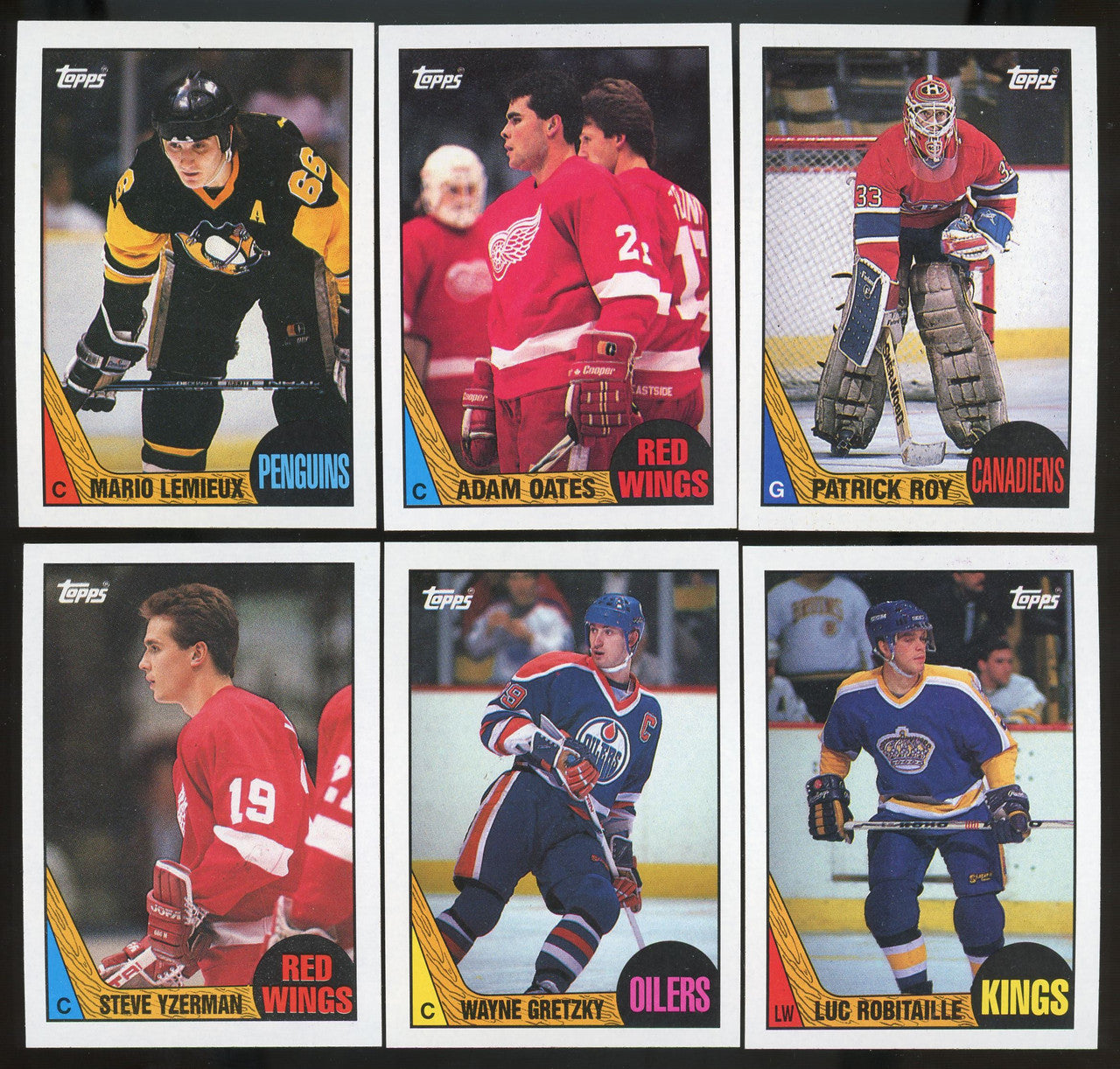 1987-88 Topps Hockey Complete Set (198) + Stickers (12) + Extras NM-MT