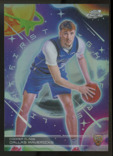 2025-26 Topps Chrome Cosmic Cooper Flagg RC First Light SSP #FL-1