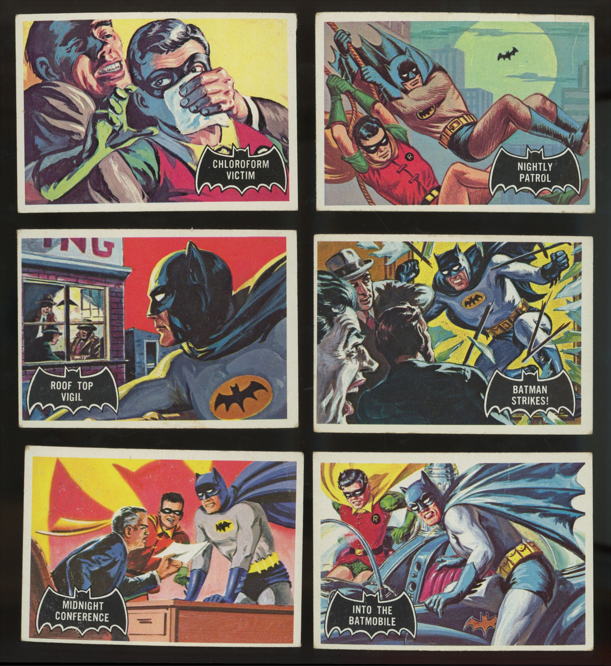 1966 Topps Batman (Lot Of 31) No Duplicates G-VG/EX