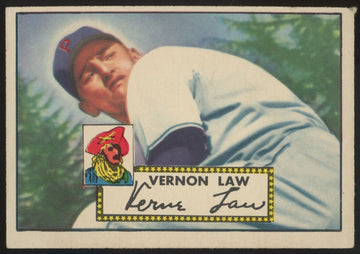 1952 Topps Vernon Law #81 VG