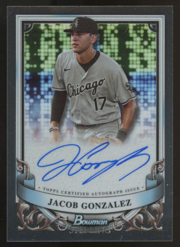 2024 Bowman Sterling Jacob Gonzalez Prospect Auto #PA-JG