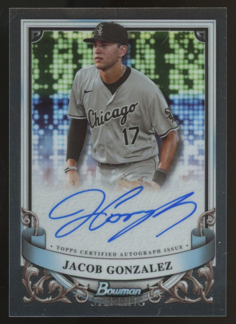 2024 Bowman Sterling Jacob Gonzalez Prospect Auto #PA-JG
