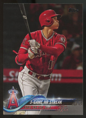 2018 Topps Update Series Shohei Ohtani RC #US189