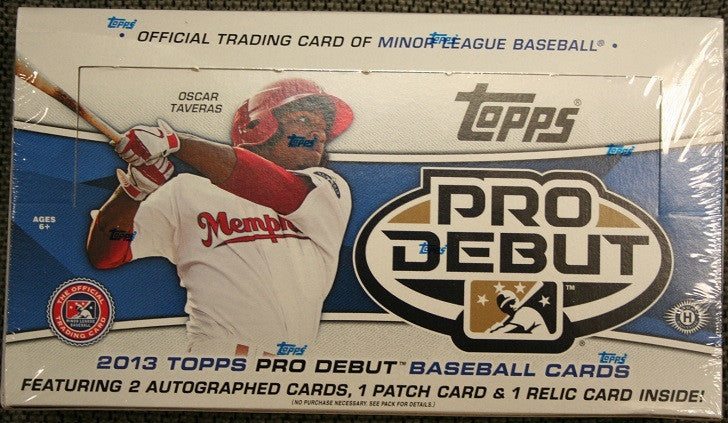 2013 Topps Pro Debut Baseball Box