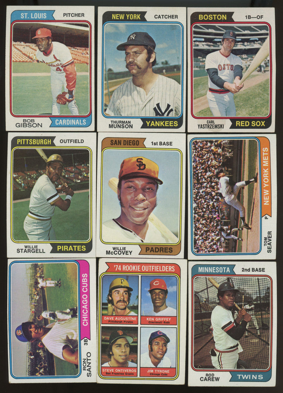 1974 Topps Baseball Complete Set (660) EX-EX+