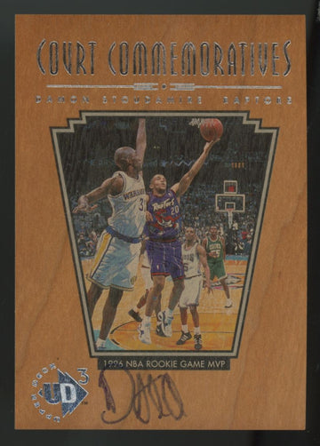1996-97 UD3 Damon Stoudamire Court Commemoratives Auto #C2