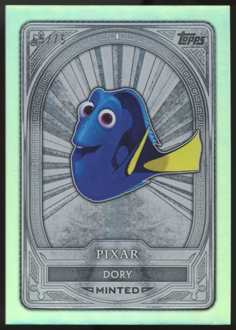 2025 Topps Disney Mint Dory Mint Green Foil /75 #53
