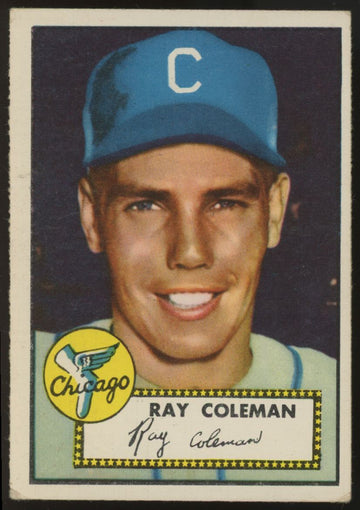 1952 Topps Ray Coleman #211 VG