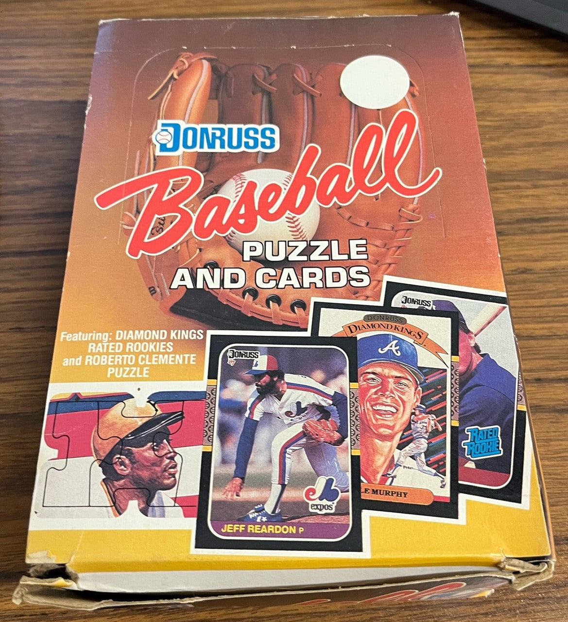 1987 Donruss Baseball Wax Box