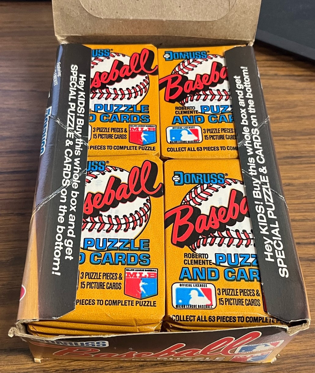 1987 Donruss Baseball Wax Box