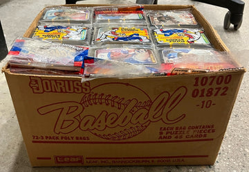 1987 Donruss Baseball Unsealed Rack Case (72 Sealed Packs)